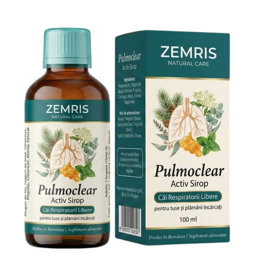 Pulmoclear Sirop Respirator Natural Tuse & Căi Respiratorii