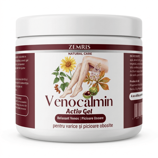 Venocalmin Activ Gel – Gel pentru Varice și Picioare Obosite