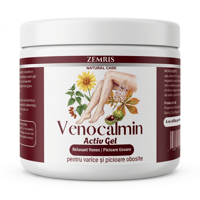 Venocalmin Activ Gel – Pachet 2+1 CADOU