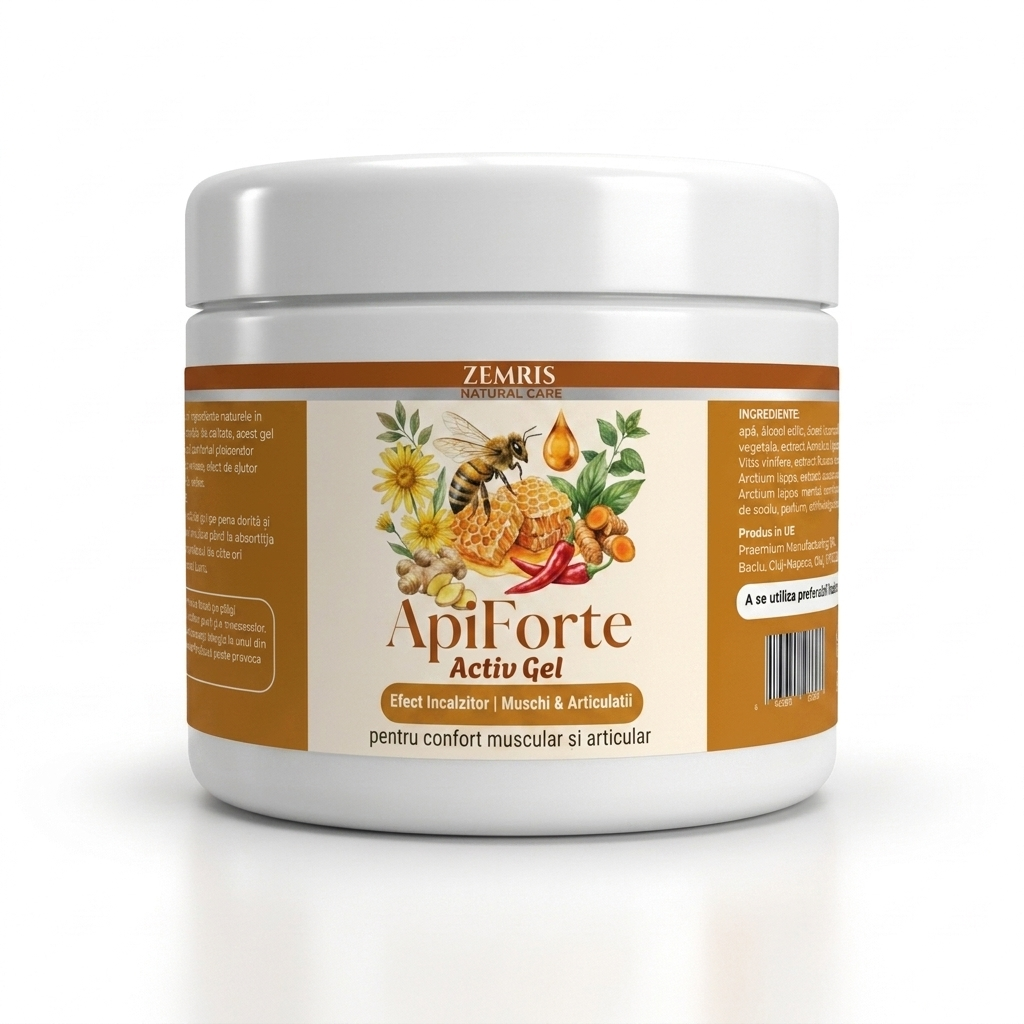 ApiForte Activ Gel — Gel cu Venin de Albine pentru Mușchi și Articulații
